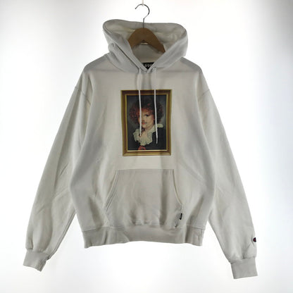 【中古品】【メンズ】 FTC エフティーシー×CHAMPION チャンピオン パーカー カラーホワイト SIZE:M　 142-260825-vt-06-fuzh 万代Net店