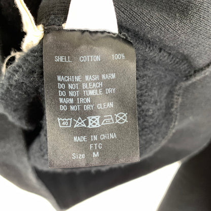 【中古品】【メンズ】 FTC エフティーシー×PEANUTS ピーナッツ パーカー カラーBLK SIZE:M 142-260925-ky-05-fuzh 万代Net店