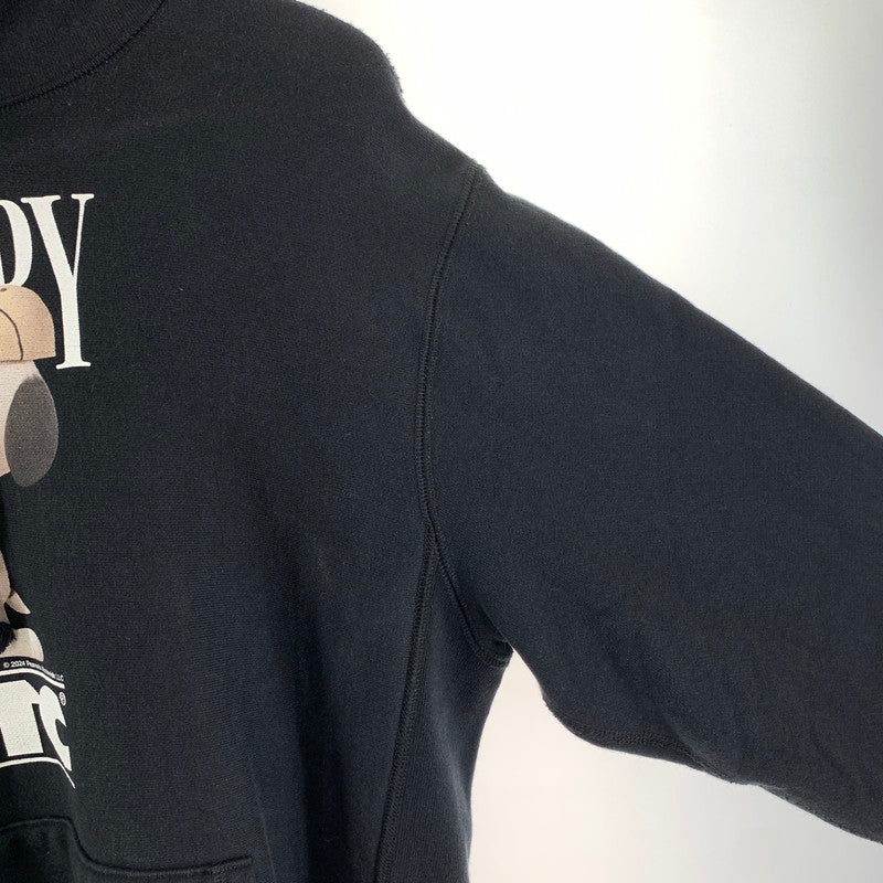 【中古品】【メンズ】 FTC エフティーシー×PEANUTS ピーナッツ パーカー カラーBLK SIZE:M 142-260925-ky-05-fuzh 万代Net店