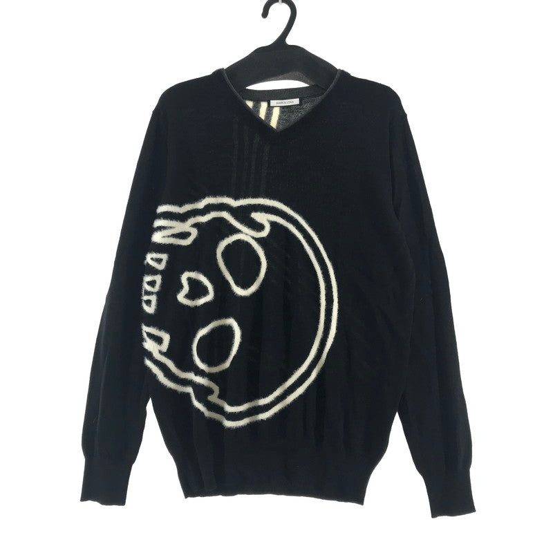 【中古品】【メンズ】 MARK＆LONA マークアンドロナ セーター カラー BLACK SIZE:48 ドクロ 148-260715-ky-05-fuzh 万代Net店