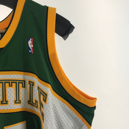 【中古美品】【メンズ】 MITCHELL＆NESS ミッチェル＆ネス NBA SEATTLE 35 DURANT デュラント カラーGREEN SIZE:2XL タグ付 142-260715-ky-02-fuzh 万代Net店