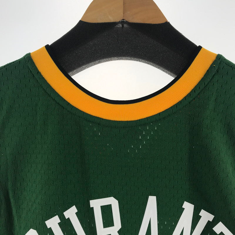 【中古美品】【メンズ】 MITCHELL＆NESS ミッチェル＆ネス NBA SEATTLE 35 DURANT デュラント カラーGREEN SIZE:2XL タグ付 142-260715-ky-02-fuzh 万代Net店