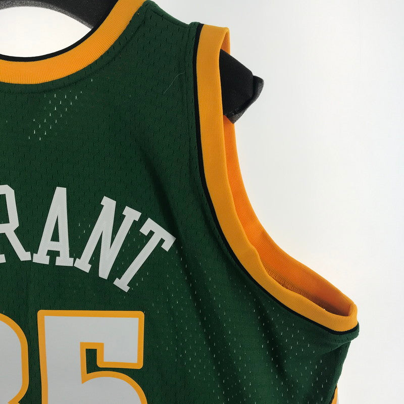 【中古美品】【メンズ】 MITCHELL＆NESS ミッチェル＆ネス NBA SEATTLE 35 DURANT デュラント カラーGREEN SIZE:2XL タグ付 142-260715-ky-02-fuzh 万代Net店