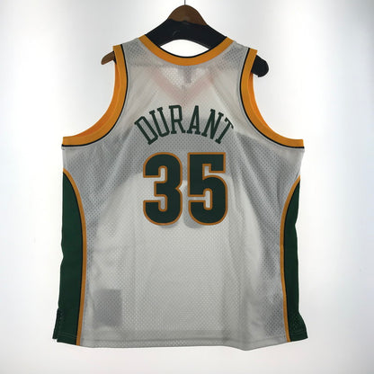 【中古美品】【メンズ】 MITCHELL ＆ NESS ミッチェル ＆ ネス NBA SONICS 35 カラー WHITE.GREEN SIZE:2XL 復刻 DURANT タグ付 142-260715-ky-04-fuzh 万代Net店