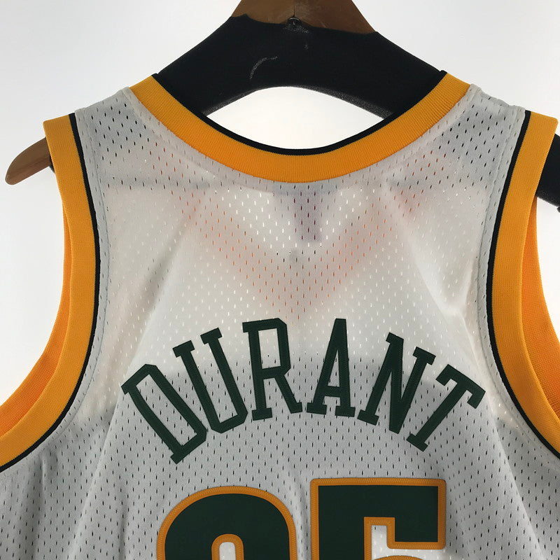 【中古美品】【メンズ】 MITCHELL ＆ NESS ミッチェル ＆ ネス NBA SONICS 35 カラー WHITE.GREEN SIZE:2XL 復刻 DURANT タグ付 142-260715-ky-04-fuzh 万代Net店