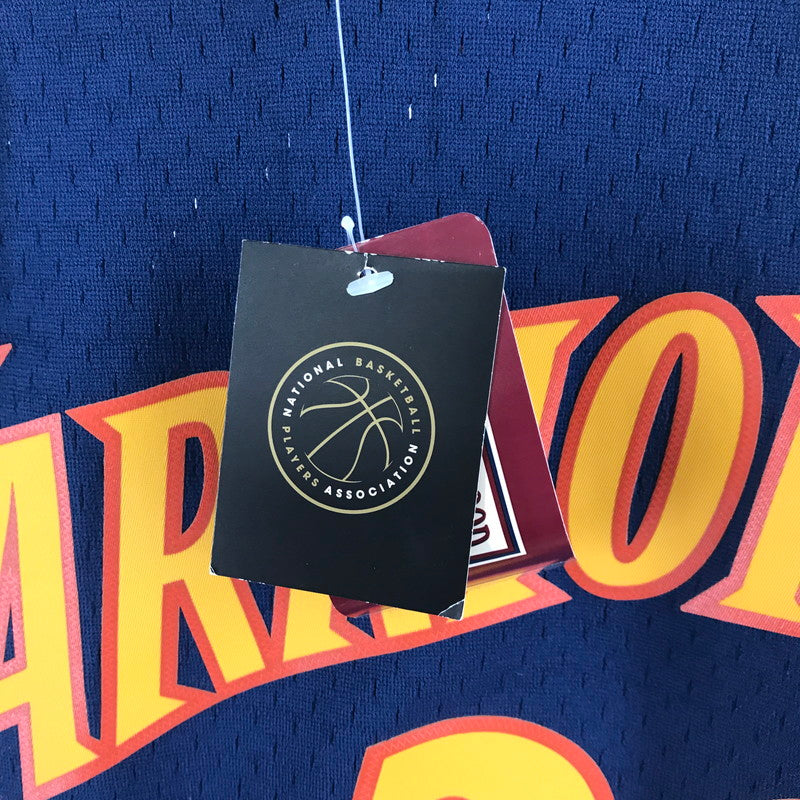【中古美品】【メンズ】 MITCHELL ＆ NESS ミッチェル ＆ ネス NBA WARRIORS 30 CURRY カラーNAVY SIZE:2XL タグ付 142-260715-ky-03-fuzh 万代Net店