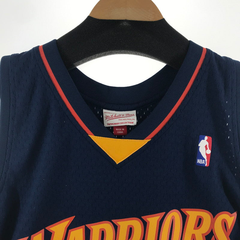 【中古美品】【メンズ】 MITCHELL ＆ NESS ミッチェル ＆ ネス NBA WARRIORS 30 CURRY カラーNAVY SIZE:2XL タグ付 142-260715-ky-03-fuzh 万代Net店