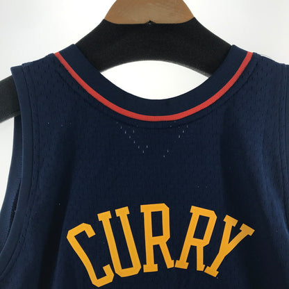 【中古美品】【メンズ】 MITCHELL ＆ NESS ミッチェル ＆ ネス NBA WARRIORS 30 CURRY カラーNAVY SIZE:2XL タグ付 142-260715-ky-03-fuzh 万代Net店