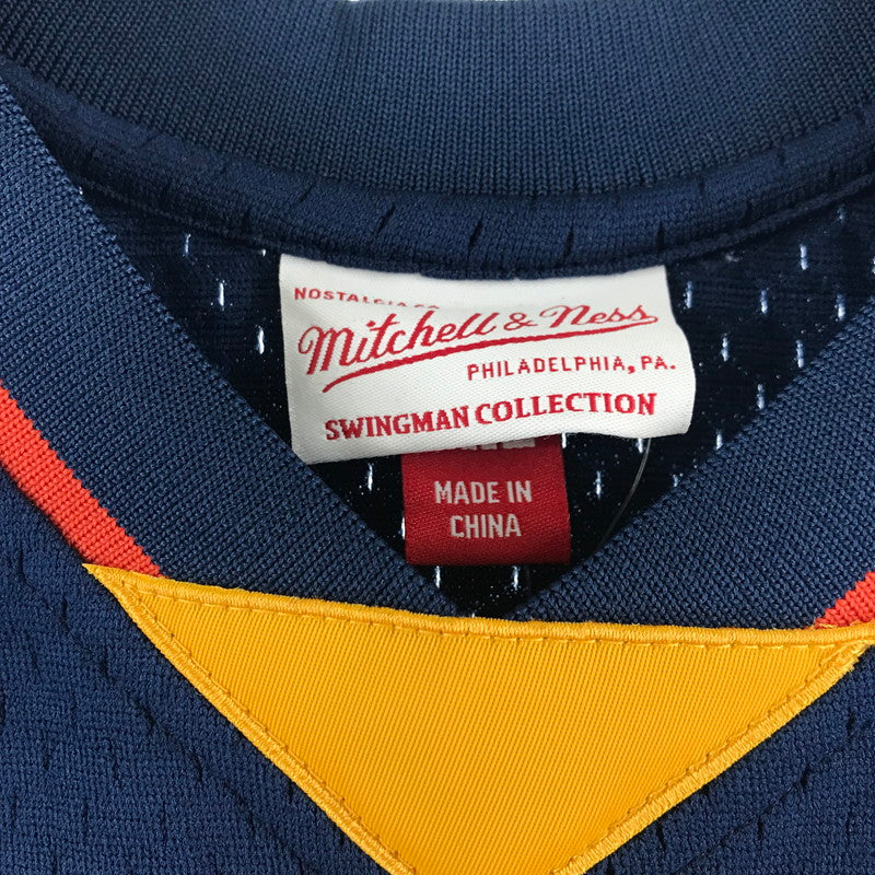 【中古美品】【メンズ】 MITCHELL ＆ NESS ミッチェル ＆ ネス NBA WARRIORS 30 CURRY カラーNAVY SIZE:2XL タグ付 142-260715-ky-03-fuzh 万代Net店