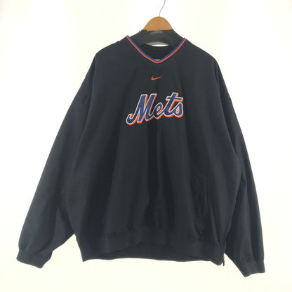 【中古品】【メンズ】 NIKE NEW YORK METS ANORAK ナイキ ニューヨークメッツ アノラック カラーBLACK SIZE:XXL 148-260715-ky-01-fuzh 万代Net店
