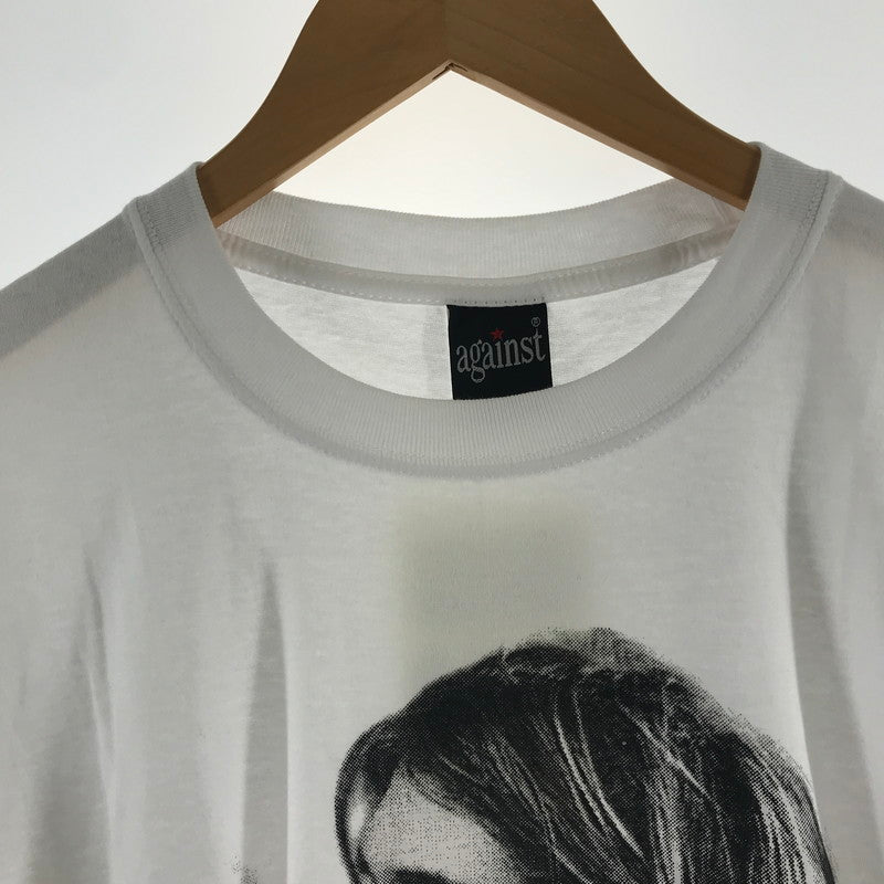 【中古品】【メンズ】 AGAINST アゲインスト NIRVANA SS TEE ニルヴァーナ カラーWHITE カートコバーン SIZE:XXL 145-260715-ky-09-fuzh 万代Net店