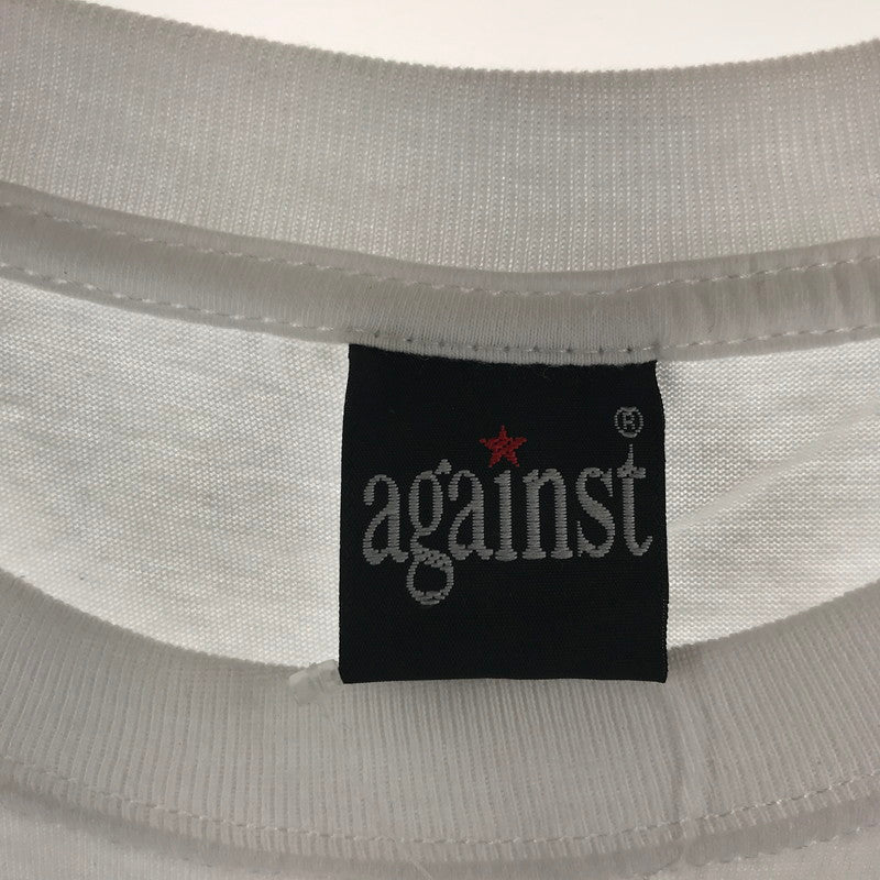 【中古品】【メンズ】 AGAINST アゲインスト NIRVANA SS TEE ニルヴァーナ カラーWHITE カートコバーン SIZE:XXL 145-260715-ky-09-fuzh 万代Net店
