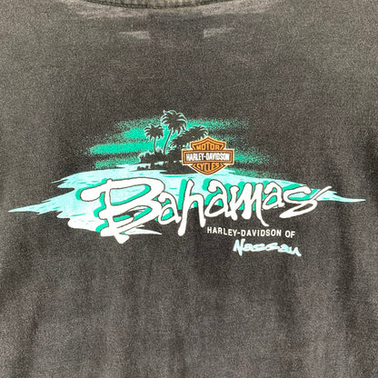 【中古品】【メンズ】 HARLEY‐DAVIDSON ハーレーダビッドソン H.D USA製 SS TEE トップス 半袖 Tシャツ 古着 145-260726-mh-04-fuzh サイズ：2XL カラー：ブラック 万代Net店