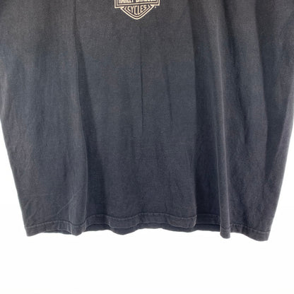 【中古品】【メンズ】 HARLEY‐DAVIDSON ハーレーダビッドソン H.D USA製 SS TEE トップス 半袖 Tシャツ 古着 145-260726-mh-04-fuzh サイズ：2XL カラー：ブラック 万代Net店