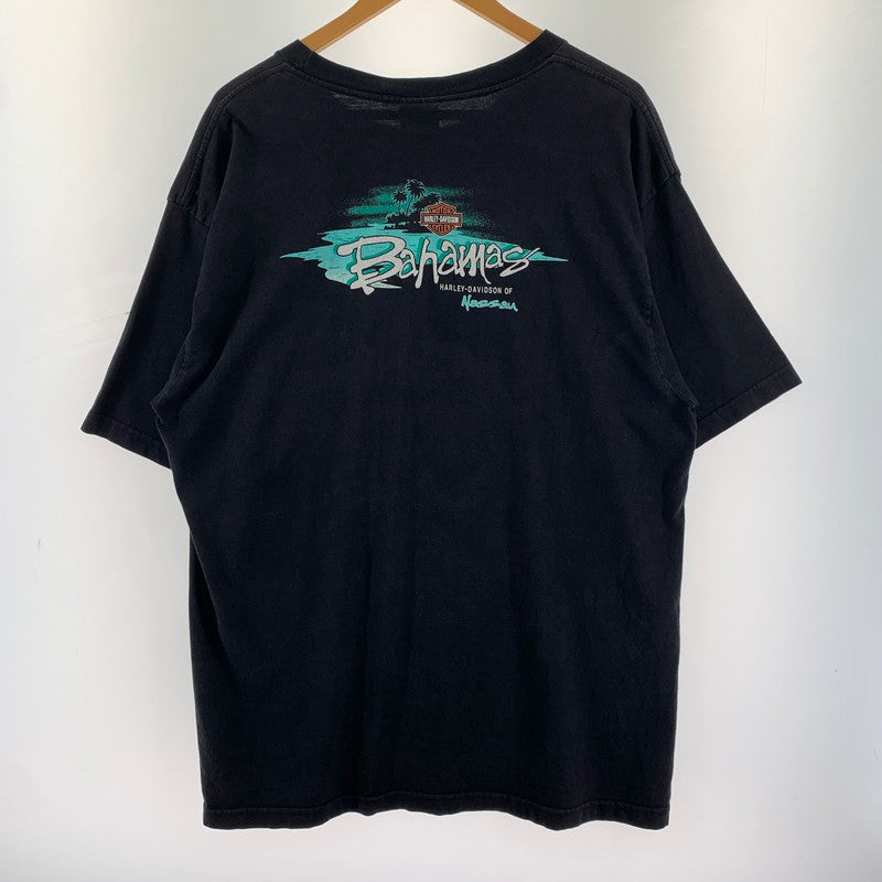 【中古品】【メンズ】 HARLEY‐DAVIDSON ハーレーダビッドソン H.D USA製 SS TEE トップス 半袖 Tシャツ 古着 145-260726-mh-04-fuzh サイズ：2XL カラー：ブラック 万代Net店