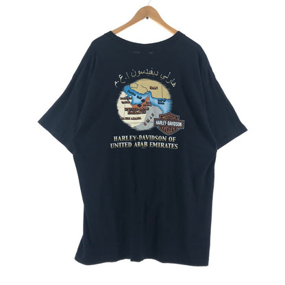 【中古品】【メンズ】 HARLEY‐DAVIDSON ハーレーダビッドソン USA製 SS TEE カラー BLACK 中東 SIZE:2XL 145-260715-ky-06-fuzh 万代Net店