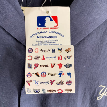 【中古美品】【メンズ】 NEWERA ニューエラ SS SHIRT スーベニア 半袖 シャツ 刺繍 ニューヨークヤンキース タグ付き 142-260803-ny-11-fuzh サイズ：XXL カラー：ダークブルー 万代Net店