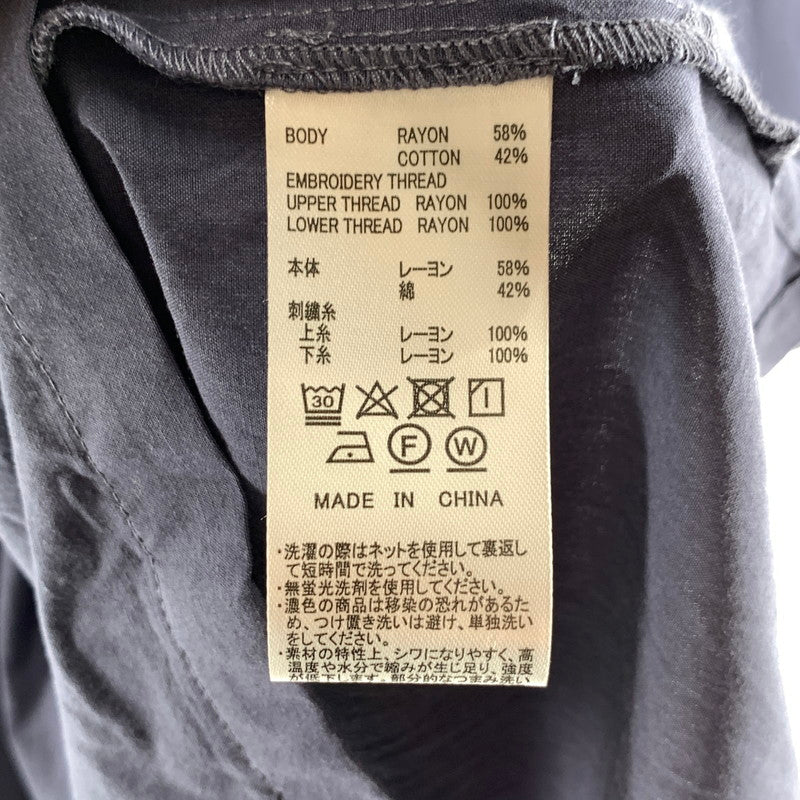 【中古美品】【メンズ】 NEWERA ニューエラ SS SHIRT スーベニア 半袖 シャツ 刺繍 ニューヨークヤンキース タグ付き 142-260803-ny-11-fuzh サイズ：XXL カラー：ダークブルー 万代Net店
