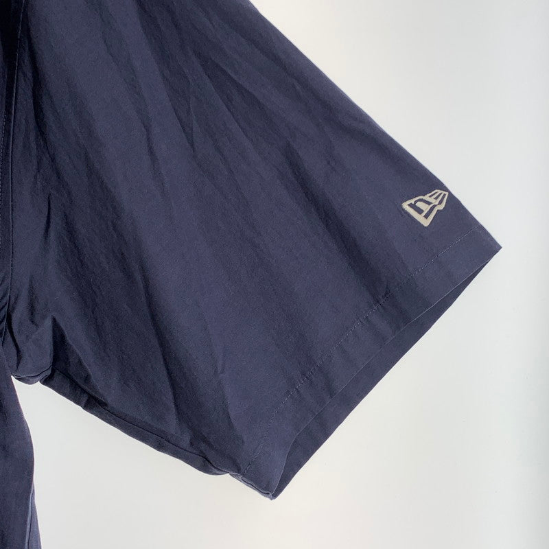 【中古美品】【メンズ】 NEWERA ニューエラ SS SHIRT スーベニア 半袖 シャツ 刺繍 ニューヨークヤンキース タグ付き 142-260803-ny-11-fuzh サイズ：XXL カラー：ダークブルー 万代Net店