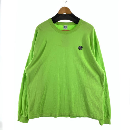【中古品】【メンズ】 KEBOZ ケボズ 長袖Tシャツ カットソー ブランド 古着 142-260726-gm-15-fuzh サイズ：XL カラー：ライトグリーン 万代Net店