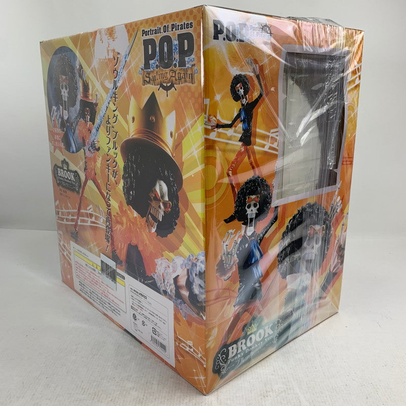 【中古品】 Sailing Again ブルック ファンキードンキーver. フィギュア ワンピース ※箱日焼け・傷みあり 047-260907-ip-22-fuzh 万代Net店
