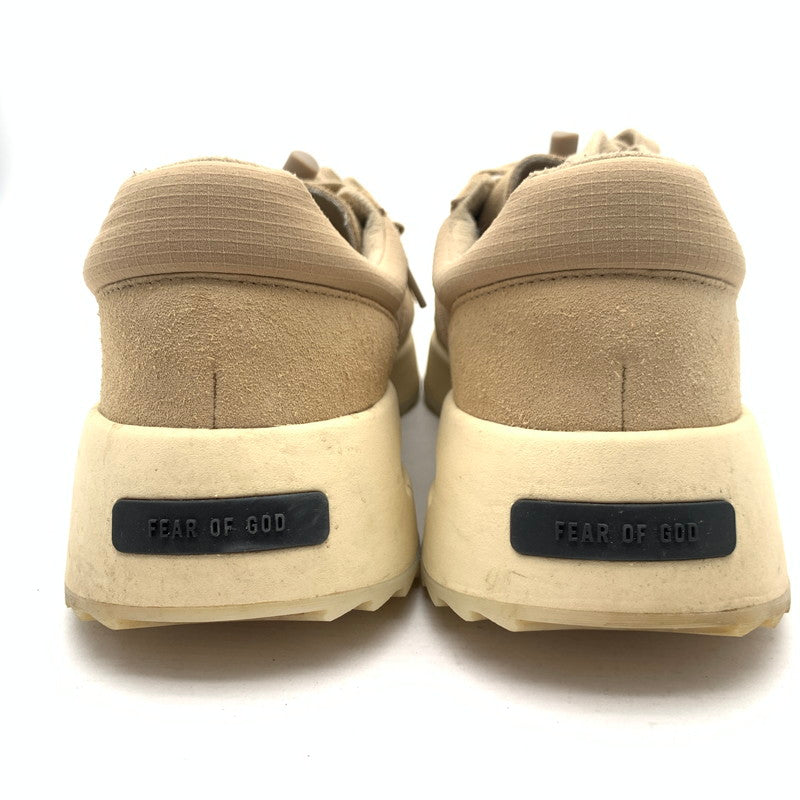 【中古品】【メンズ】 ADIDAS IF4215 FEAR OF GOD ATHLETICS LOS ANGELES アディダス×フィアオブゴッド アスレチックス ロサンゼルス スニーカー 161-260726-gm-49-fuzh サイズ：27.5cm カラー：ベージュ 万代Net店
