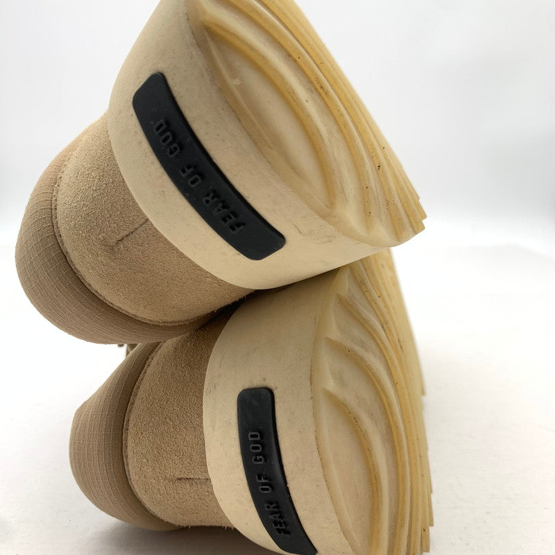 【中古品】【メンズ】 ADIDAS IF4215 FEAR OF GOD ATHLETICS LOS ANGELES アディダス×フィアオブゴッド アスレチックス ロサンゼルス スニーカー 161-260726-gm-49-fuzh サイズ：27.5cm カラー：ベージュ 万代Net店