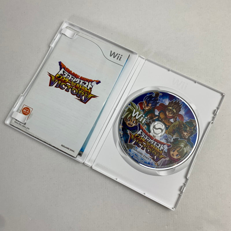 【中古品】 Wii ドラゴンクエスト モンスターバトルロードビクトリー レトロゲーム 動作確認済 ドラクエ ※表紙に汚れ・取説に傷みあり [CERO区分_A / 全年齢対象商品] 028-260718-io-37-fuzh 万代Net店