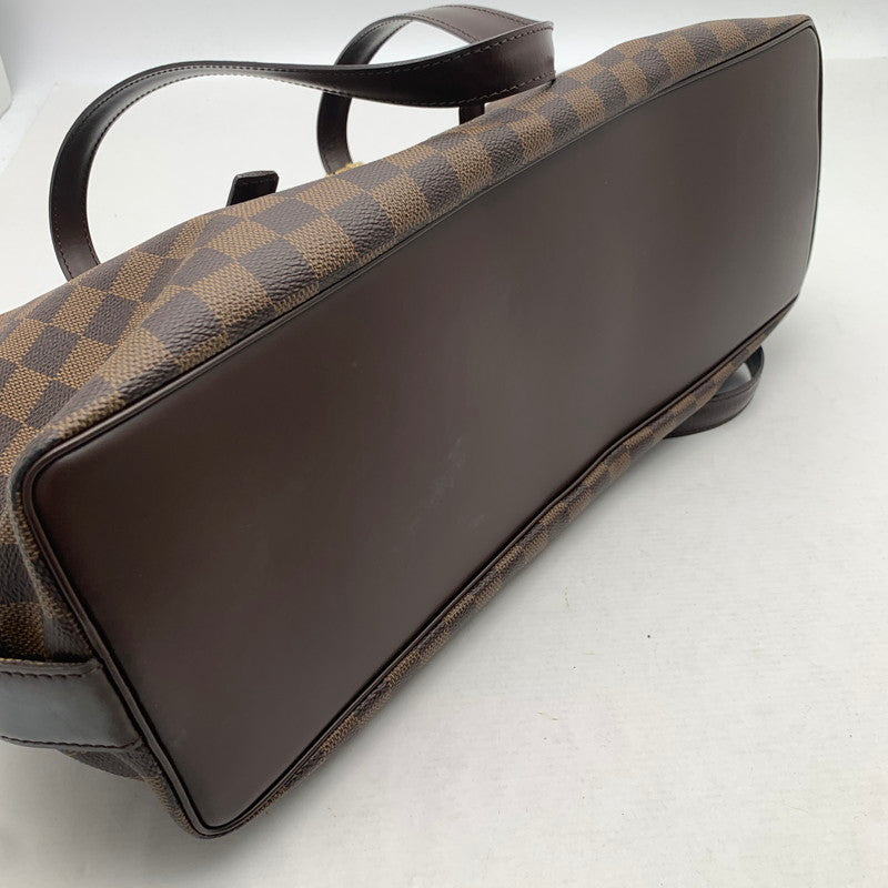 【中古品】【レディース】 LOUIS VUITTON ルイヴィトン ダミエ チェルシー バッグ BROWN 保存袋有(汚れ有)　※使用感有 179-260715-io-20-fuzh 万代Net店