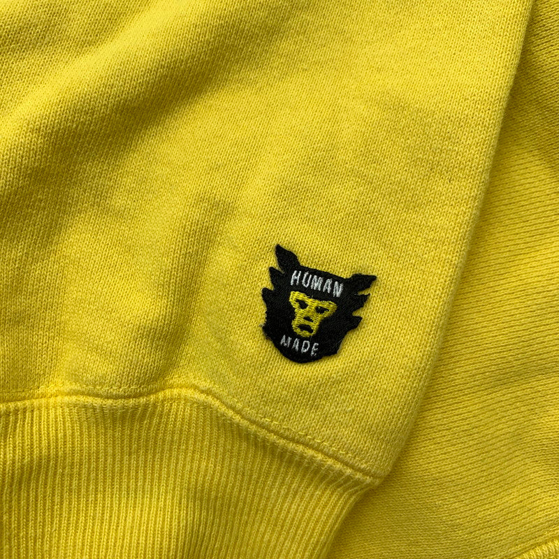【中古品】【メンズ】 HUMAN MADE ヒューマンメイド SWEAT PARKA スウェット パーカー YELLOW SIZE:M 19AW PULLOVER 142-260719-io-04-fuzh 万代Net店