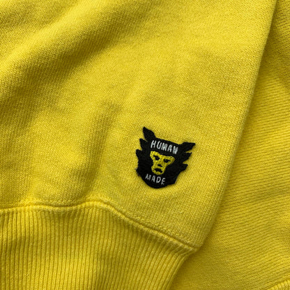 【中古品】【メンズ】 HUMAN MADE ヒューマンメイド SWEAT PARKA スウェット パーカー YELLOW SIZE:M 19AW PULLOVER 142-260719-io-04-fuzh 万代Net店
