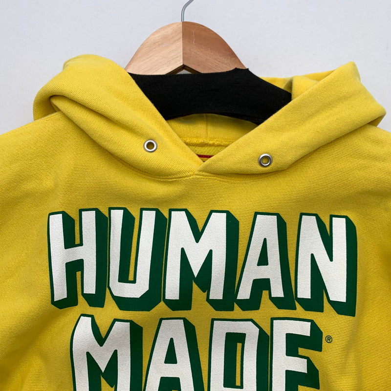 【中古品】【メンズ】 HUMAN MADE ヒューマンメイド SWEAT PARKA スウェット パーカー YELLOW SIZE:M 19AW PULLOVER 142-260719-io-04-fuzh 万代Net店