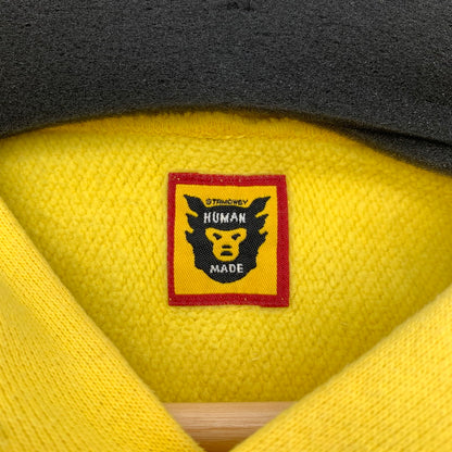 【中古品】【メンズ】 HUMAN MADE ヒューマンメイド SWEAT PARKA スウェット パーカー YELLOW SIZE:M 19AW PULLOVER 142-260719-io-04-fuzh 万代Net店