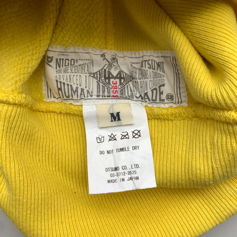 【中古品】【メンズ】 HUMAN MADE ヒューマンメイド SWEAT PARKA スウェット パーカー YELLOW SIZE:M 19AW PULLOVER 142-260719-io-04-fuzh 万代Net店