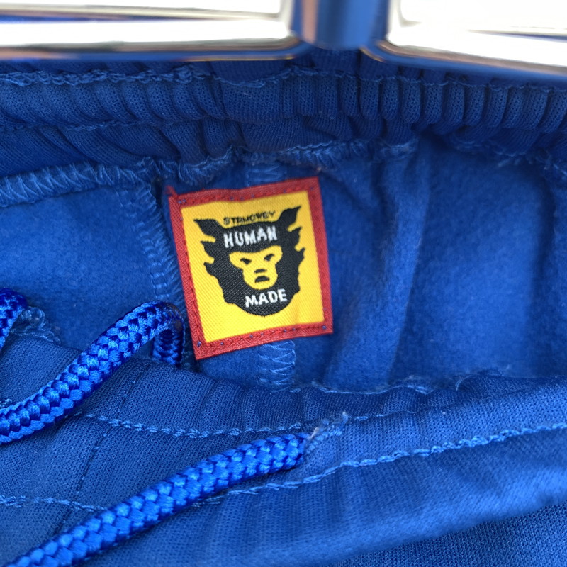 【中古品】【メンズ】 HUMAN MADE ヒューマンメイド TRACK PANTS トラックパンツ ジャージ BLUE SIZE:L ※サイドロゴライン 153-260719-io-02-fuzh 万代Net店