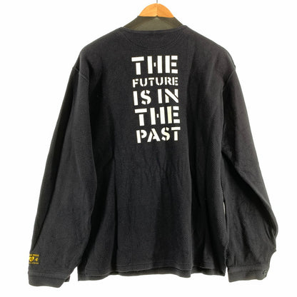 【中古品】【メンズ】 HUMAN MADE ヒューマンメイド HM30CS009 25AW HENLEYNECK ヘンリーネック LS TEE ロングTシャツ NAVY SIZE:M ※使用感有 142-260719-io-05-fuzh 万代Net店