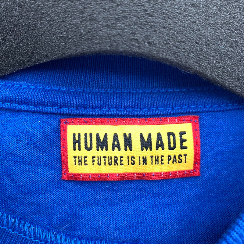 【中古品】【メンズ】 HUMAN MADE ヒューマンメイド GRAPHIC TEE グラフィック Tシャツ BLUE SIZE:M 142-260719-io-06-fuzh 万代Net店