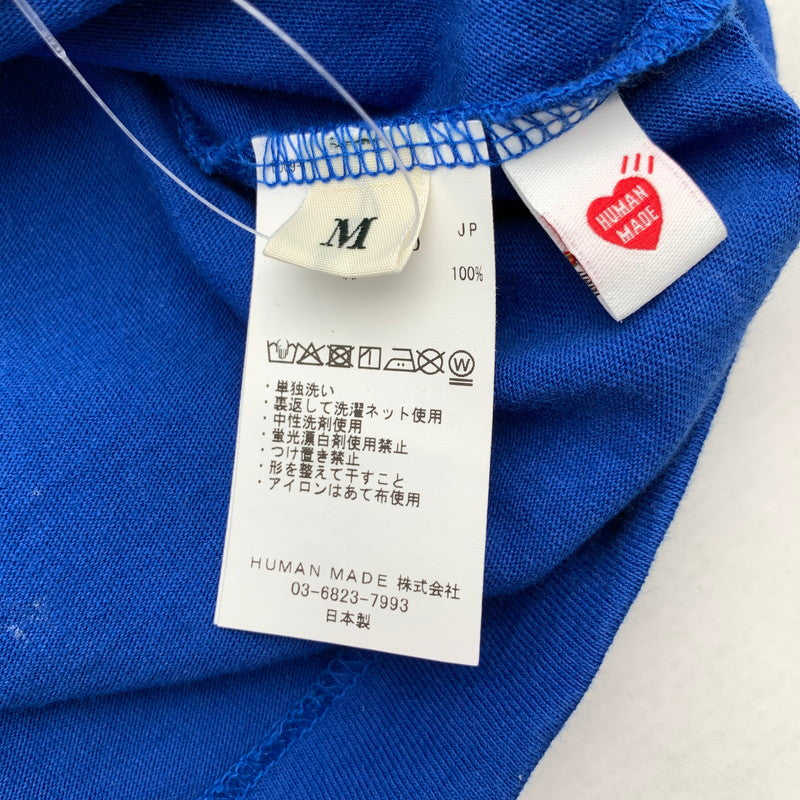 【中古品】【メンズ】 HUMAN MADE ヒューマンメイド GRAPHIC TEE グラフィック Tシャツ BLUE SIZE:M 142-260719-io-06-fuzh 万代Net店