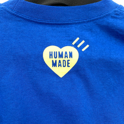 【中古品】【メンズ】 HUMAN MADE ヒューマンメイド GRAPHIC TEE グラフィック Tシャツ BLUE SIZE:M 142-260719-io-06-fuzh 万代Net店