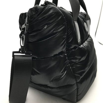 【中古品】【メンズ】 EUROBALL ユーロボール キルティング 2WAY ボストンバッグ カバン ※使用感有 188-261013-vt-95-fuzh カラー：ブラック 万代Net店