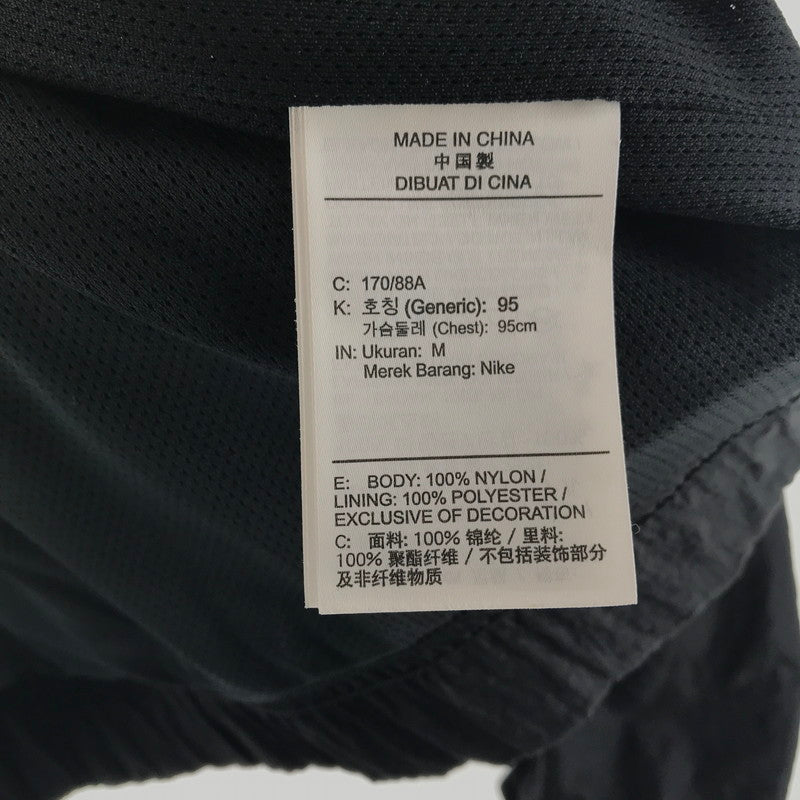 【中古品】【メンズ】 NIKE ナイキ DJ0477-010 DOUBLE SWOOSH WOVEN JACKETダブルスウッシュ ナイロンジャケット アノラックパーカー カラーBLACK SIZE:M 148-260804-ky-10-fuzh 万代Net店
