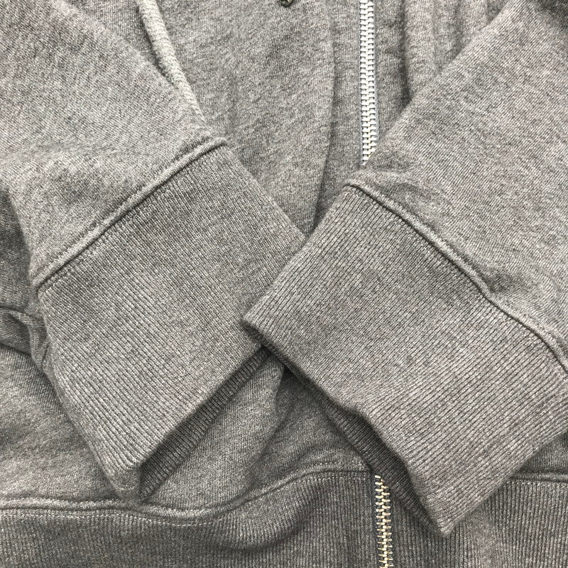 【中古品】【メンズ】 MAISON KITSUNE メゾン キツネ PM02138KM0340 FOX HEAD ZIPPED OVERSIZE HOODIE オーバーサイズ フーディー パーカー GRAY SIZE:S 140-260717-io-30-fuzh 万代Net店