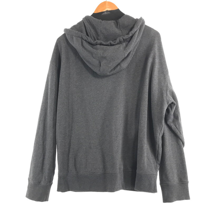 【中古品】【メンズ】 MAISON KITSUNE メゾン キツネ PM02138KM0340 FOX HEAD ZIPPED OVERSIZE HOODIE オーバーサイズ フーディー パーカー GRAY SIZE:S 140-260717-io-30-fuzh 万代Net店