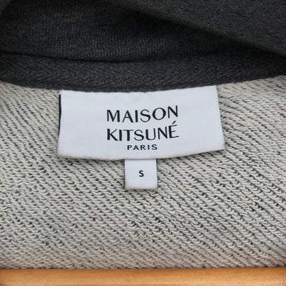 【中古品】【メンズ】 MAISON KITSUNE メゾン キツネ PM02138KM0340 FOX HEAD ZIPPED OVERSIZE HOODIE オーバーサイズ フーディー パーカー GRAY SIZE:S 140-260717-io-30-fuzh 万代Net店