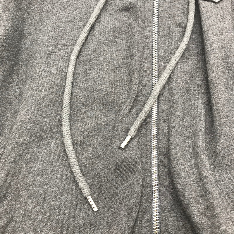 【中古品】【メンズ】 MAISON KITSUNE メゾン キツネ PM02138KM0340 FOX HEAD ZIPPED OVERSIZE HOODIE オーバーサイズ フーディー パーカー GRAY SIZE:S 140-260717-io-30-fuzh 万代Net店