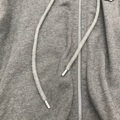 【中古品】【メンズ】 MAISON KITSUNE メゾン キツネ PM02138KM0340 FOX HEAD ZIPPED OVERSIZE HOODIE オーバーサイズ フーディー パーカー GRAY SIZE:S 140-260717-io-30-fuzh 万代Net店