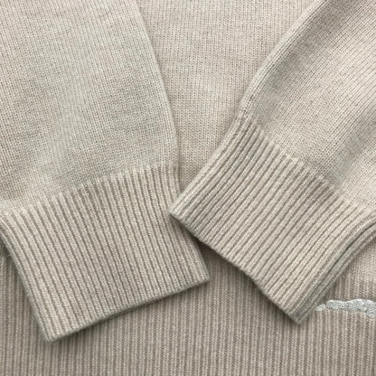 【中古品】【メンズ】 ADER ERROR アーダーエラー BKAFWLK07OT2 21AW LOGO SWEATER ロゴ セーター BEIGE SIZE:A2 ※細かい毛の付着あり 141-260717-io-24-fuzh 万代Net店