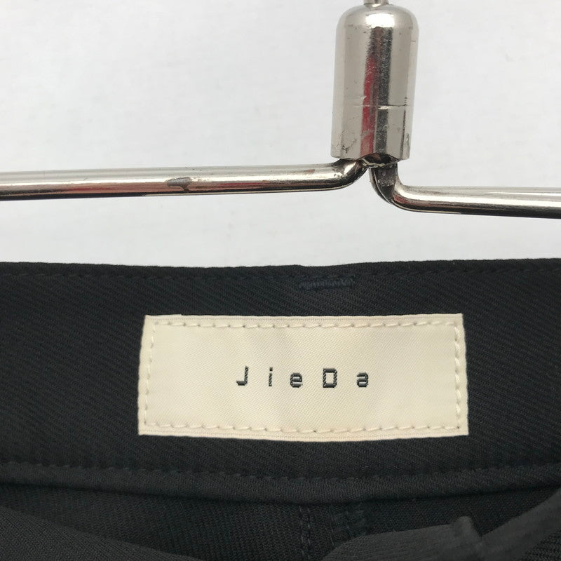 【中古品】【メンズ】 JIEDA ジエダ JIE-ST12 CUTTING OVER PANTS カッティング オーバー パンツ BLACK SIZE:1 ※スレ・ほつれあり 151-260717-io-21-fuzh 万代Net店