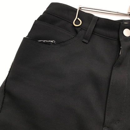 【中古品】【メンズ】 JIEDA ジエダ JIE-ST12 CUTTING OVER PANTS カッティング オーバー パンツ BLACK SIZE:1 ※スレ・ほつれあり 151-260717-io-21-fuzh 万代Net店