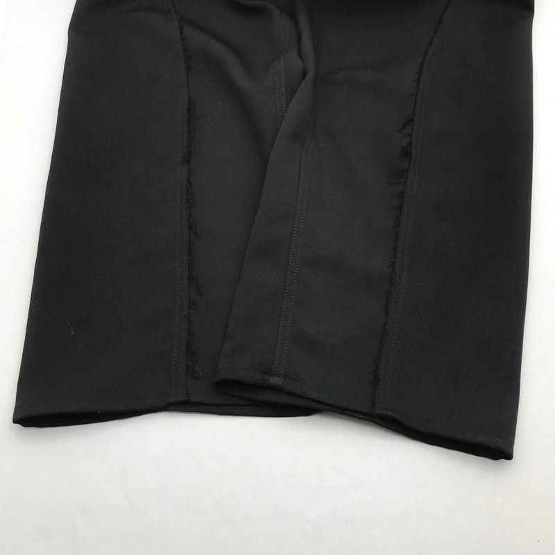 【中古品】【メンズ】 JIEDA ジエダ JIE-ST12 CUTTING OVER PANTS カッティング オーバー パンツ BLACK SIZE:1 ※スレ・ほつれあり 151-260717-io-21-fuzh 万代Net店